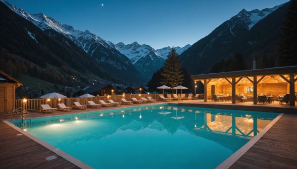 Piscine chauffée camping Haute-Savoie : profitez d'une détente aquatique en montagne