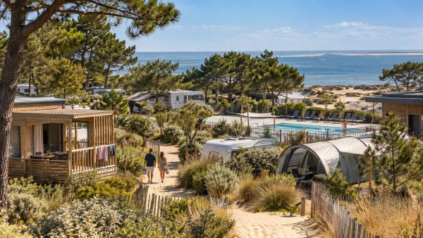 Pourquoi le camping premium au Cap Ferret est idéal en arrière-saison