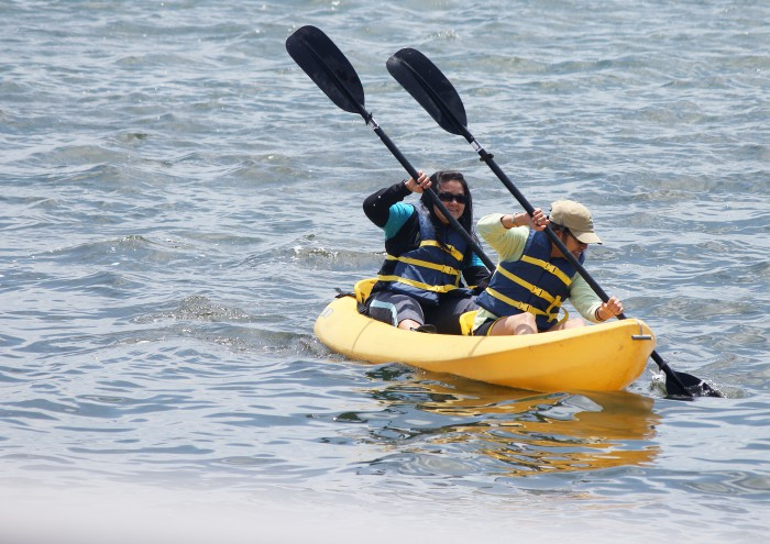 faire du kayak